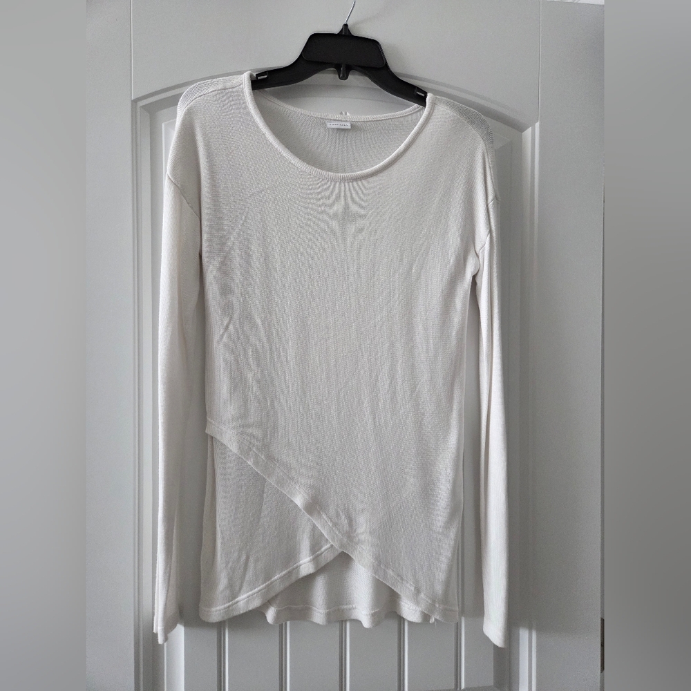LaScana White Long Sleeve Top